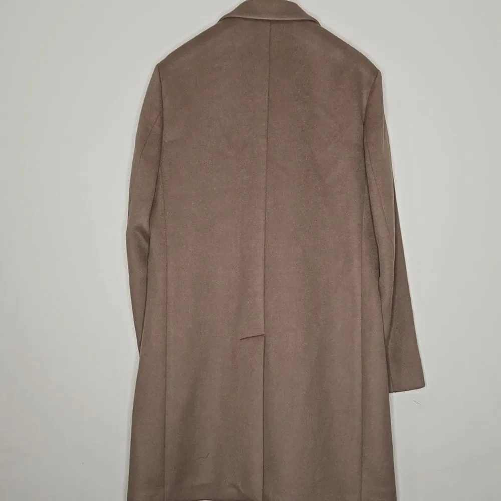 NWT Reiss Light Brown Gable Wool-Blend Single-Breasted Sz Med